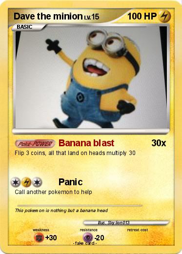 Pokemon Dave the minion