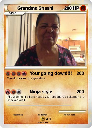 Pokemon Grandma Shashi