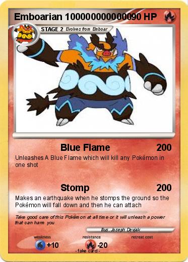 Pokemon Emboarian 1000000000000