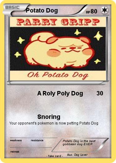 Pokemon Potato Dog