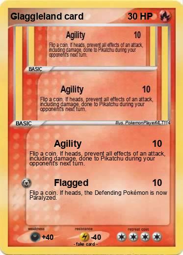 Pokemon Glaggleland card