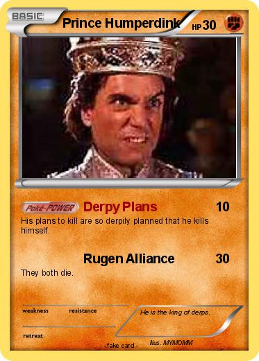 Pokemon Prince Humperdink