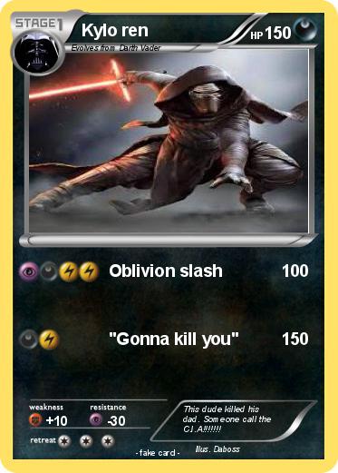 Pokemon Kylo ren