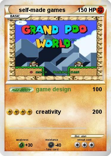 Pokemon self-made games