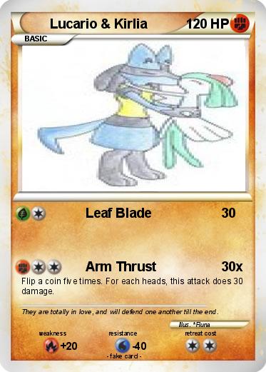 Pokemon Lucario & Kirlia