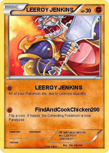 Pokemon LEEROY JENKINS