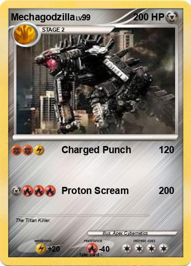 Pokemon Mechagodzilla