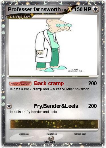 Pokemon Professer farnsworth