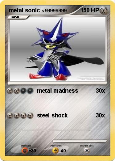 Pokemon metal sonic