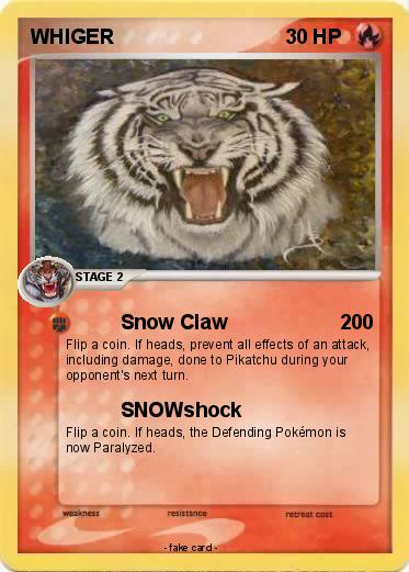 Pokemon WHIGER