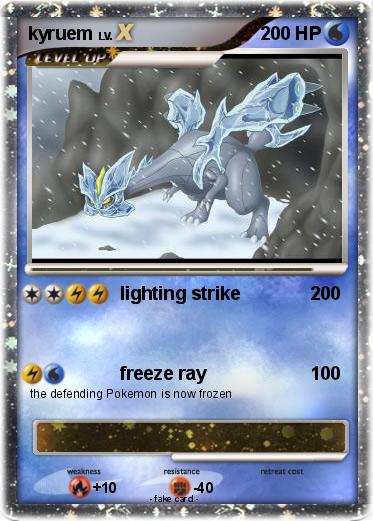 Pokemon kyruem