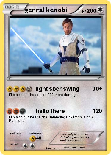 Pokemon genral kenobi