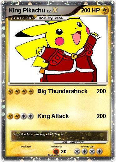 Pokemon King Pikachu