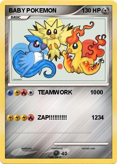 Pokemon BABY POKEMON