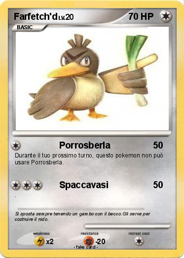 Pokemon Farfetch'd