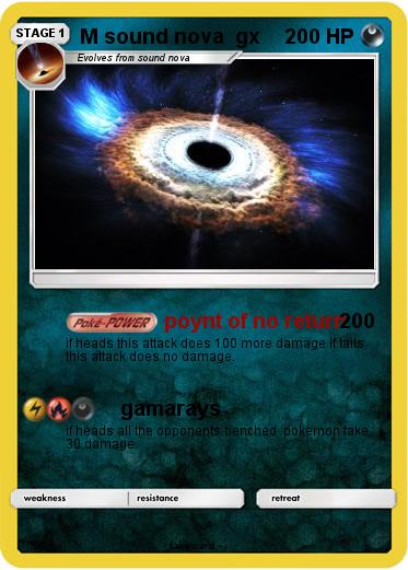 Pokemon M sound nova  gx
