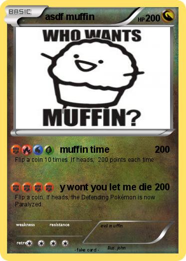 Pokemon asdf muffin