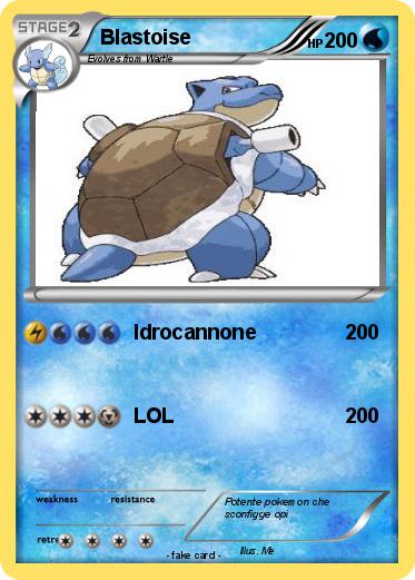 Pokemon Blastoise