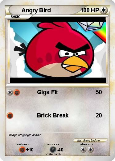 Pokemon Angry Bird