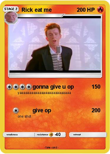 Pokemon Rick eat me