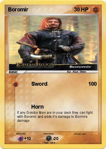 Pokemon Boromir