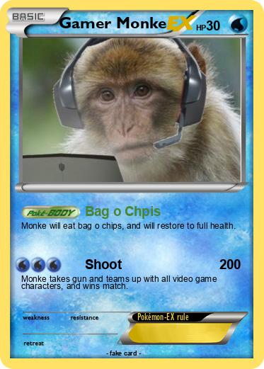 Pokemon Gamer Monke