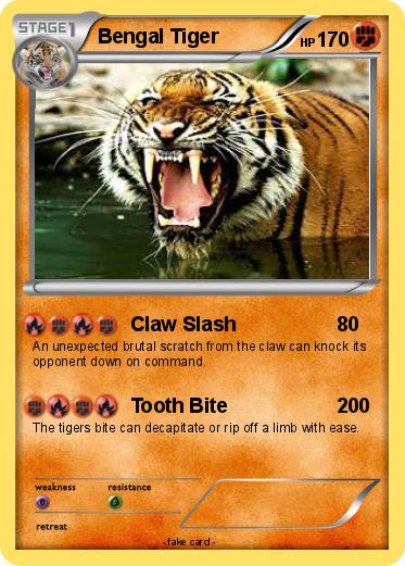 Pokemon Bengal Tiger