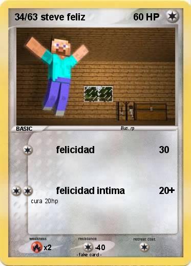 Pokemon 34/63 steve feliz