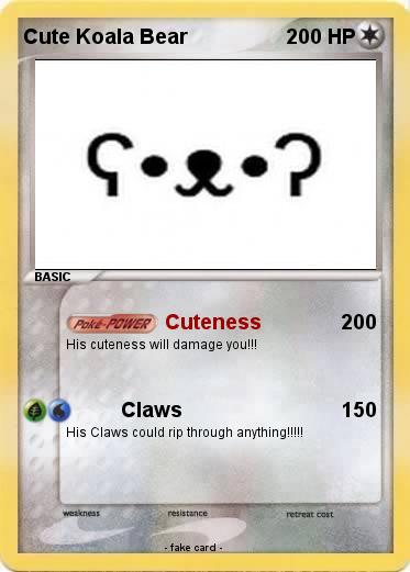 Pokemon Cute Koala Bear
