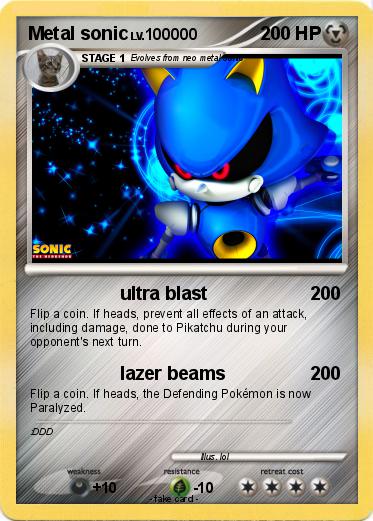 Pokemon Metal sonic
