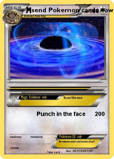 Pokemon send Pokemon cards now!!