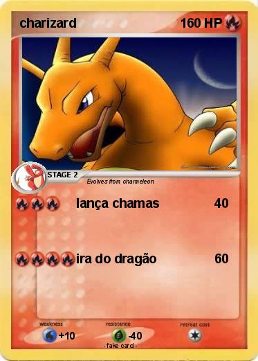 Pokemon charizard