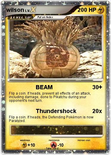 Pokemon wilson