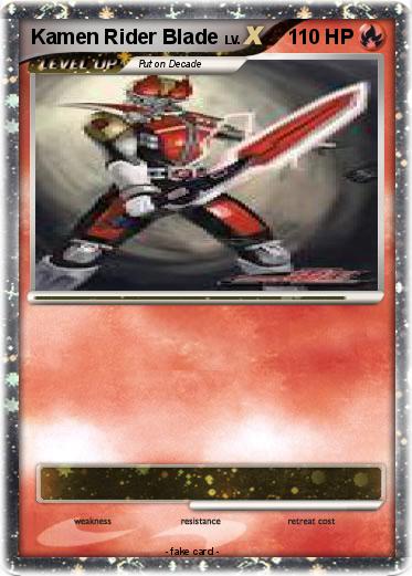 Pokemon Kamen Rider Blade