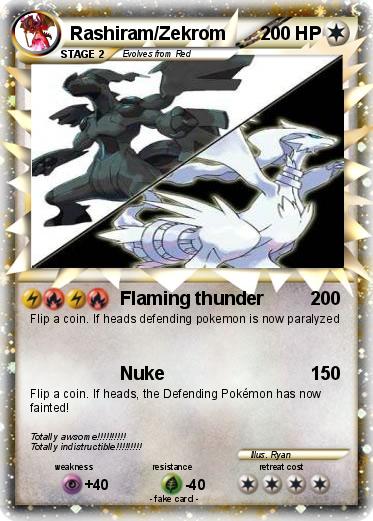Pokemon Rashiram/Zekrom