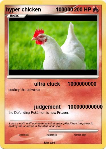 Pokemon hyper chicken          100000