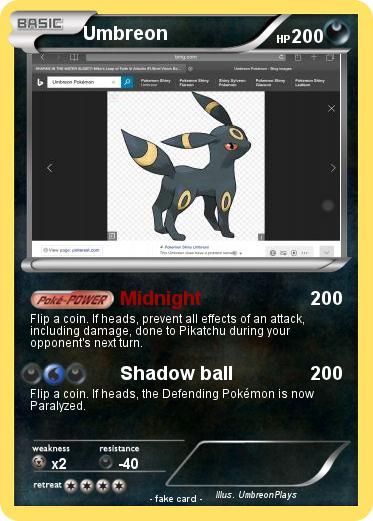 Pokemon Umbreon