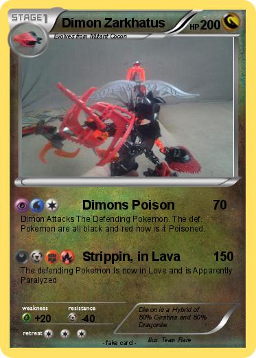 Pokemon Dimon Zarkhatus
