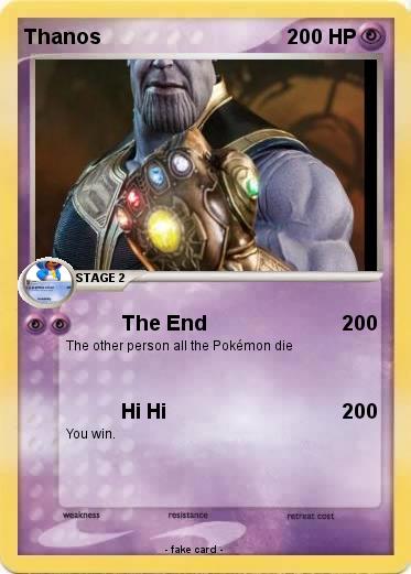 Pokemon Thanos