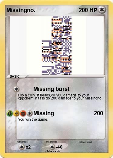 Pokemon Missingno.
