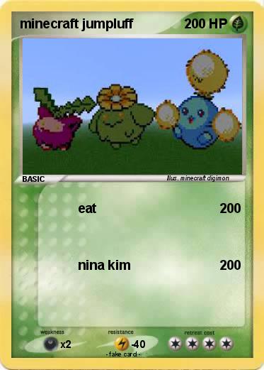Pokemon minecraft jumpluff