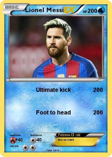 Pokemon Lionel Messi
