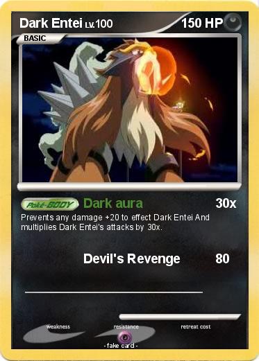 Pokemon Dark Entei