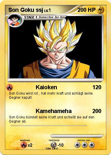 Pokemon Son Goku ssj