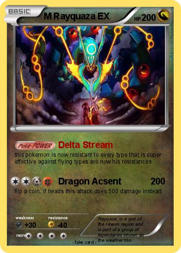 Pokemon M Rayquaza EX
