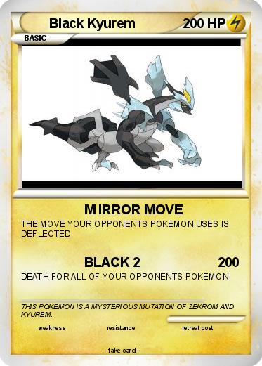 Pokemon Black Kyurem