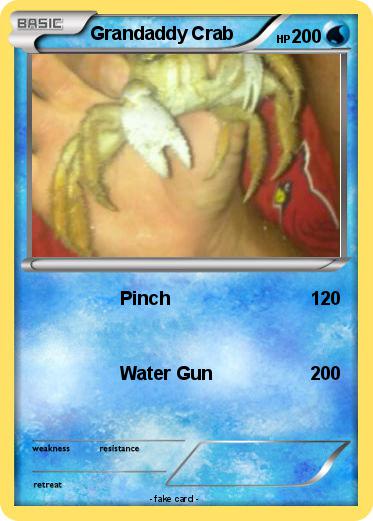 Pokemon Grandaddy Crab