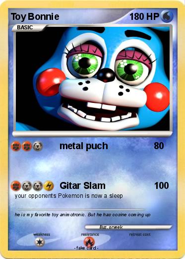 Pokemon Toy Bonnie