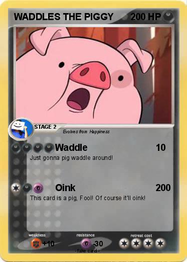 Pokemon WADDLES THE PIGGY