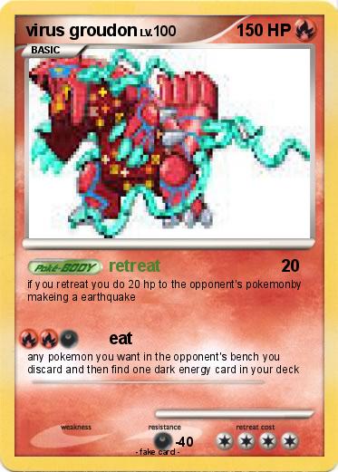 Pokemon virus groudon